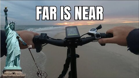 Metal Detecting Adventure on Heybike at the Beach