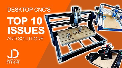 Top 10 issues and solutions for desktop CNC machines - 3018, 4040, 4060, 6040, 6060,