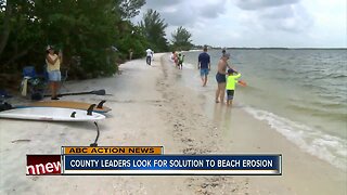 Bahia Beach is eroding, and county leaders are looking for a solution