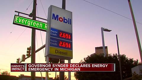 Michigan Governor Rick Snyder declares energy emergency