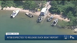NTSB Expected to Release Duck Boat Report