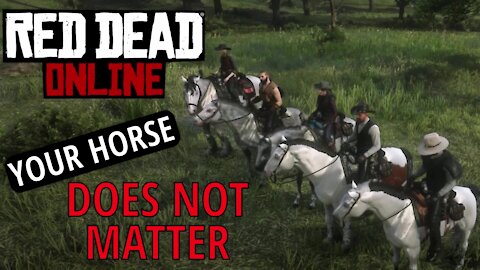 Your Horse Does Not Matter In RDO