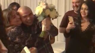 Bouquet da noiva causa tensão em casamento!