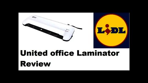 Lidl thermal laminator United Office great Christmas gift for teachers