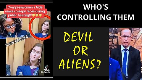 Creepy Videos | Devil, Demons or Aliens: Who's Controlling These Politicians | Is it Telepathy?