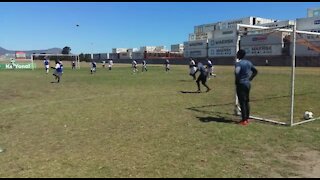 SOUTH AFRICA - Cape Town - ABC Motsepe league team The Magic FC, at training. (Dye)
