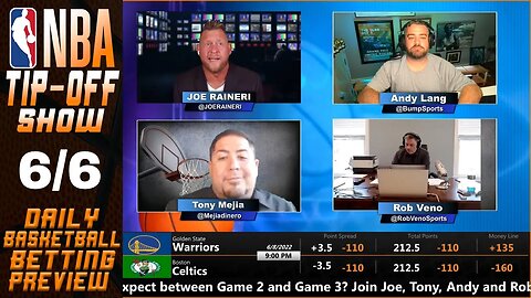 2022 NBA Final | Warriors vs Celtics Game 2 Recap and Game 3 Preview | NBA Tip-Off Show | June 6