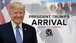 President Trump's Arrival: An Interactive Experience