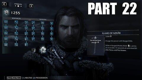 Middle-earth: Shadow of Mordor - Walkthrough Gameplay Part 22 - Running, Killing & Upgrading Part 3