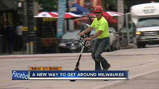 Bird scooters have landed in Milwaukee
