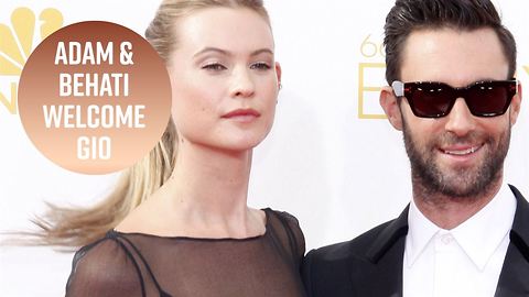 Behati Prinsloo & Adam Levine welcome Gio Grace