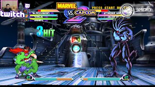 (DC) Marvel vs. Capcom 2 - The New Age of Heroes - playing for fun - Round 14