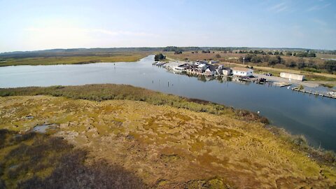Shorters Wharf/Toddville, MD w/Typhoon H - (Aerial)