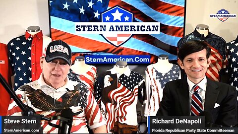 The Stern American Show - Steve Stern with Richard Denapoli, Florida Republican Party State Commiteeman