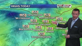 13 First Alert Las Vegas weather updated January 8 morning