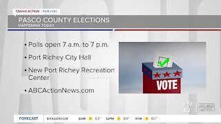 Pasco County elections happening Tuesday