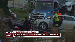 Waukesha Co. Sheriff's Deputy Injured after pursuit