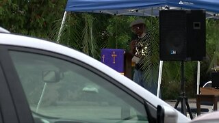 Allen Chapel AME Church in Fort Pierce implements "drive-thru" outdoor church service