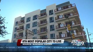 Tucson ranked in top 10 for most popular cities