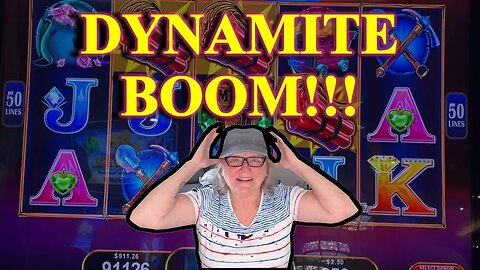 Slot Machine Play - Dynamite Dash, All Aboard - DYNAMITE BOOM!!!