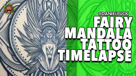 Fairy Mandala Tattoo Timelapse