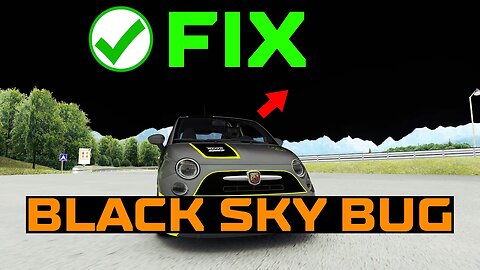 How to FIX Black Sky Bug | Assetto Corsa