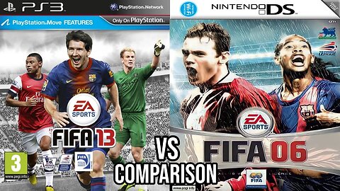 FIFA 13 PS3 Vs FIFA 06 Nintendo DS