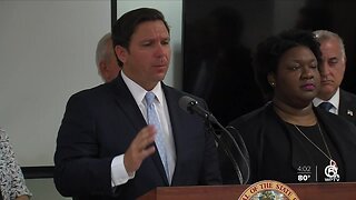 Governor DeSantis addresses health emergency