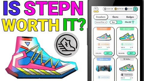 STEPN App Review | Get Paid Crypto To Walk | A Beginners Guide | Is STEPN Worth It?