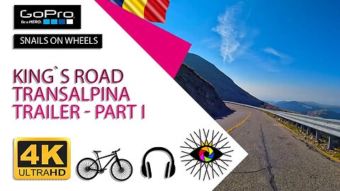 S01E09 - King`s road I - TRANSALPINA 4K bike ride, Papusa Summit to Novaci | Deep house mix | 🇷🇴