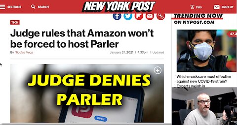 Judge Rules Against Parler in Suit vs AWS