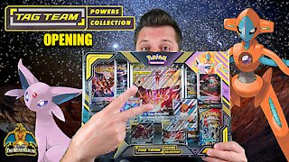 Tag Team Powers Collection #2 | Espeon & Deoxys GX | Pokemon Cards Opening
