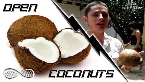 Hangovers Cure Coconuts! How To Open a Coconut 🥥 LIKE A BOSS 😎