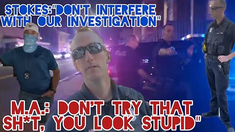 INTERFERENCE FAIL. "DON'T TRY THAT SH*T, YOU LOOK STUPID" Officer Stokes. Salem Police