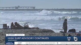 SD Lifeguards remind beachgoers of dangerous water conditions