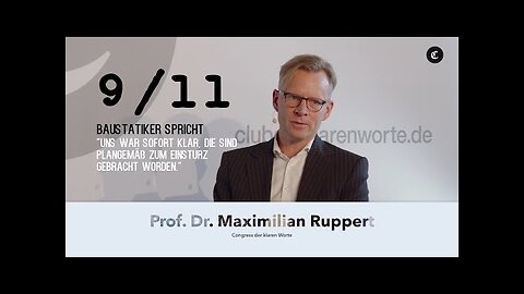 Deutscher Baustatik-Experte Prof. Dr. Ruppert bricht Schweigen zum 11. September (Langemann Medien)