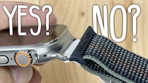 Does Standard Apple Watch Sport Loop Band Fit On The Ultra?