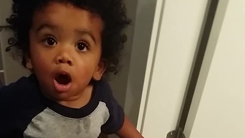 Toddler Hilariously Argues With Mom Over Vacuum Cleaner