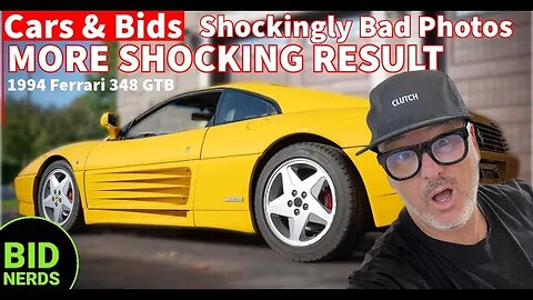 Why Would Doug DeMuro Try to Sell a 1994 Ferrari 348 GTB on Cars & Bids with Terrible Photos?