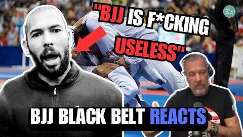 BJJ black belt REACTS to ANDREW TATE'S street-fighting advice & BJJ take | Matt Thornton | GLP CLIP