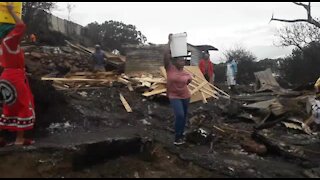 SOUTH AFRICA - Durban - Kenville shack fire (Videos) (2X3)