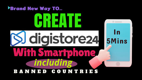 How To Create A Digistore24 Account in BANNED Countries On Smartphone