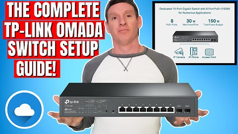 HOW TO INSTALL TP-LINK OMADA SWITCH TL-GS2210MP - QUICK & EASY!!!