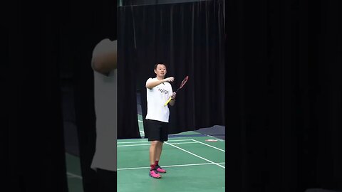 Power and Timing for the Backhand featuring Badminton Coach Hendry Winarto #shorts