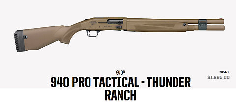 Mossberg 940 Pro Tactical - Thunder Ranch - SHOT Show 2024