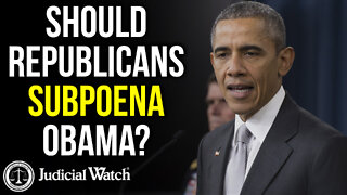 Trump Subpoena! Should Republicans Subpoena Obama and Bill Clinton?