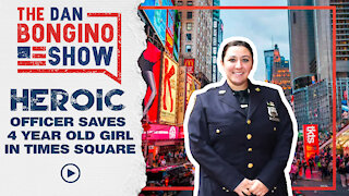 Heroic Officer Saves 4 Year Old Girl In Times Square