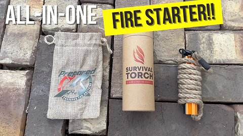 This all in one fire starter will save you time! Full review of Survival Torch