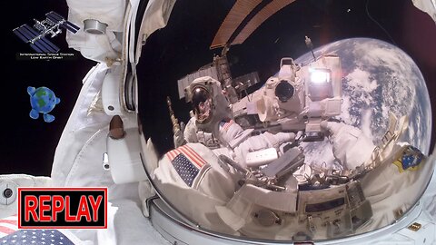 REPLAY: US Spacewalk 83 to install new solar array #4! (22 Dec 2022)