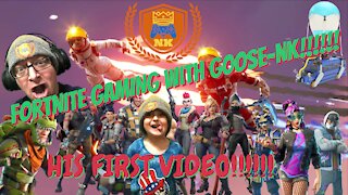 Goose-NK First Fortnite Vid!!! - Neon Knuckleheads
